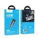 АЗП Hoco Z60 48W dual-port PD30W+QC3.0 (1USB/1Type-C) (Сірий) 00000007877 фото 1