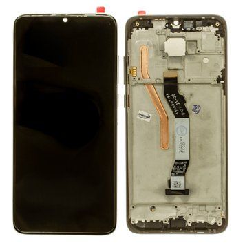 Дисплей Xiaomi Redmi Note 8 Pro оригінал PRC + рамка Black 00000008132 фото