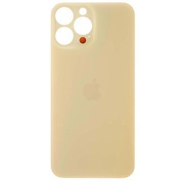 Задня кришка iPhone 13 Pro Max золота (великий виріз під камеру) оригінал 00000006400 фото