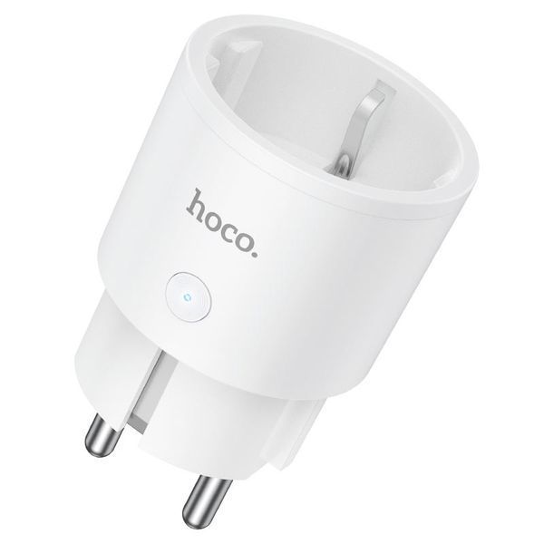 Швидка розумна Wi-Fi розетка Hoco AC16 00000008080 фото