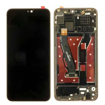 Дисплей Huawei Honor 8X/ 9X Lite чорний + рамка 00000000192 фото
