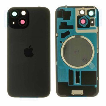 Задня кришка Apple iPhone 15 (чорна оригінал Китай з рамкою, склом камери та магнітом) 00000006373 фото