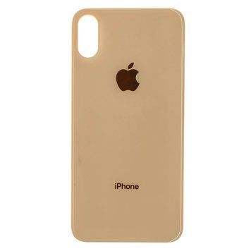 Задня кришка iPhone XS золота (великий виріз під камеру) 00000006662 фото