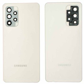 Задня кришка Samsung A525F Galaxy A52/ A526B/ A528B біла Awesome White + Скло камери 00000002168 фото