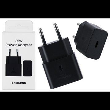 МЗП ORIGINAL SAMSUNG T2510 25W (USB-C) +LOGO (в упаковці) (Чорний) 00000008086 фото