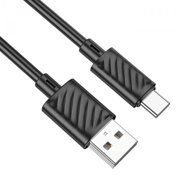 USB кабель Hoco X88 Type-C (1m) (чорний) 00000007779 фото