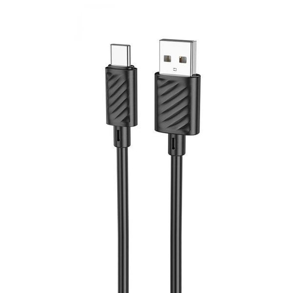 USB кабель Hoco X88 Type-C (1m) (чорний) 00000007779 фото