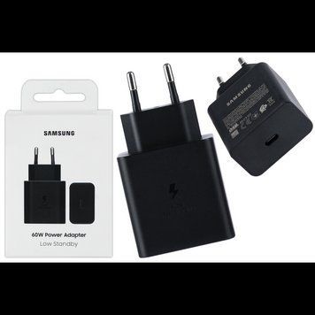 МЗП ORIGINAL SAMSUNG T6010 60W (1USB-С) + LOGO (в упаковці) (Чорний) 00000008093 фото