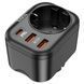 МЗП Hoco NS3 PD20W+ QC3.0 (2USB/1Type-C/1xSocket) (чорний) 00000008043 фото 2