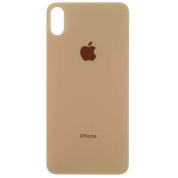 Задня кришка iPhone XS Max золота (великий виріз під камеру) bcxsmg фото