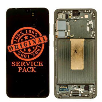 Дисплей Samsung S916 Galaxy S23 Plus 2023 Green сервісний з рамкою GH82-30476C 00000000606 фото