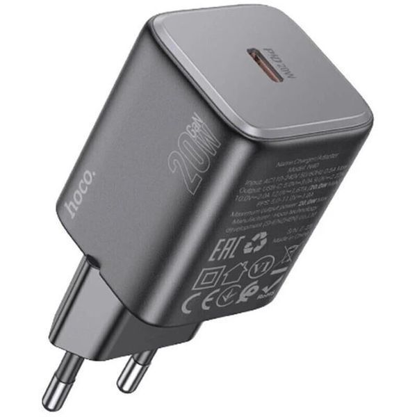 МЗП Hoco N40 (1Type-C/PD20W) (білий) 00000008011 фото