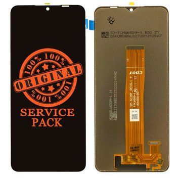 Дисплей Samsung A125 Galaxy A12 сервісний GH82-24491A lcdsa125bor фото