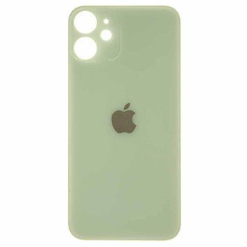 Задня кришка iPhone 12 mini зелена, великий виріз під камеру, ОРИГІНАЛ 00000006077 фото