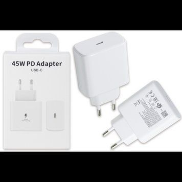 МЗП SAMSUNG TA-845 USB-C 45W No LOGO (в упаковці) (Білий) 00000008103 фото