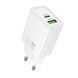 МЗП Hoco N63 (1Type-C/PD30W+1USB/QC3.0) (білий) 00000008017 фото 4
