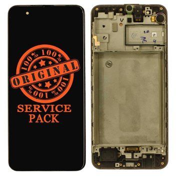 Дисплей Samsung M315 Galaxy M31 2020 оригінал з рамкою GH82-22405A lcdsam315bo фото