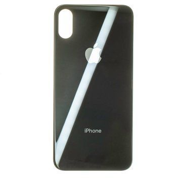 Задня кришка iPhone X сіра Space Gray (великий виріз під камеру) 00000006645 фото