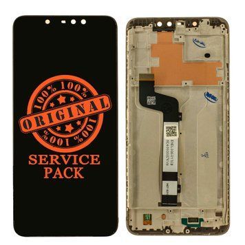Дисплей Xiaomi Redmi Note 6 Pro SERVICE PACK + рамка 00000003561 фото