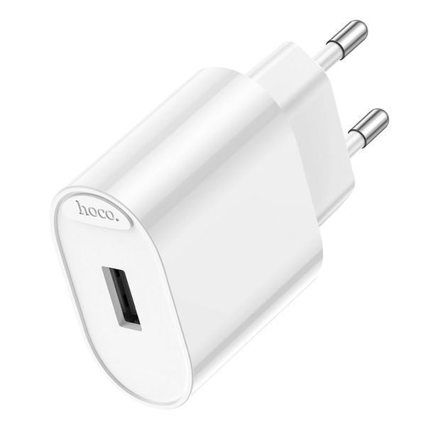 МЗП Hoco C109A (1USB/10.5W) (білий) 00000007932 фото
