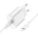 МЗП Hoco C109A (1Type-C/PD20W) + Type-C - Lightning (білий) 00000007934 фото 2