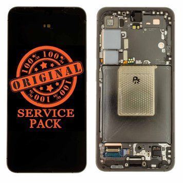Дисплей Samsung S921 Onyx Black S24 2024 (GH82-33287A) сервісний оригінал + рамка 00000000611 фото
