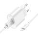 МЗП Hoco C109A (1USB/10.5W) + USB - Lightning (білий) 00000007933 фото 2