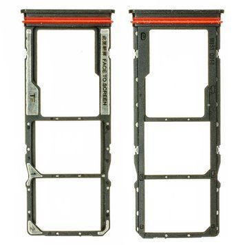 Тримач SIM-карты та карти пам'яті Xiaomi Redmi 15C 4G/ Poco C85 4G на 2 Sim-карты чорний simtrXiaR15C фото