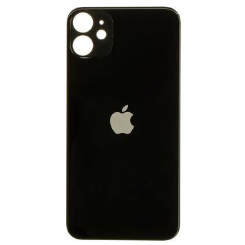 Задня кришка iPhone 11 чорна (великий виріз під камеру) bciphone11bl фото