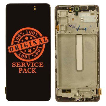 Дисплей Samsung M526 Galaxy M52 сервісний з рамкою GH82-27094A lcdsam526bo фото