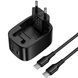 МЗП Hoco CS101A (1Type-C/PD20W+1USB/QC3.0) + Type-C - Type-C (чорний) 00000007967 фото 4