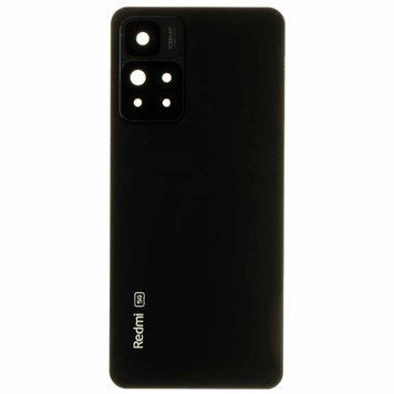 Задня кришка Xiaomi Redmi Note 11 Pro Plus, чорна Mysterious Black + скло камери 00000004425 фото