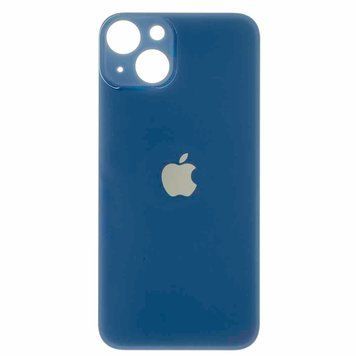 Задня кришка iPhone 13 синя (великий виріз під камеру) ОРИГІНАЛ 00000006247 фото