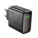 МЗП Hoco CS27A (3Type-C/PD67W+1USB/QC4.0) (чорний) 00000007987 фото 2