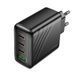 МЗП Hoco CS27A (3Type-C/PD67W+1USB/QC4.0) (чорний) 00000007987 фото 3