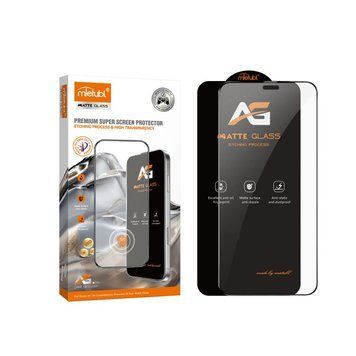 Захисне скло Mietubl AG Matte ESD iPhone 14 Pro Max чорний без упаковки 00000009136 фото