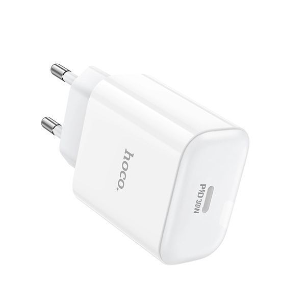 МЗП Hoco C76A Pro (1Type-C/PD30W) (білий) 00000007963 фото