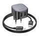 МЗП Hoco CS31A (2 USB/2,1A) + USB - Lightning (чорний) 00000007988 фото 2