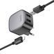 МЗП Hoco CS31A (2 USB/2,1A) + USB - Lightning (чорний) 00000007988 фото 4