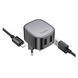 МЗП Hoco CS31A (2 USB/2,1A) + USB - Lightning (чорний) 00000007988 фото 7
