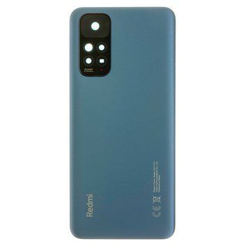 Задня кришка Xiaomi Redmi Note 11/ Redmi Note 11S Twilight Blue синя + Скло камери 00000004441 фото