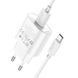 МЗП Hoco C109A QC3.0 (1 USB/3,0.A) + USB - Type-C (білий) 00000007939 фото 3