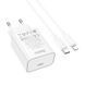 МЗП Hoco C143A PD20W + Type-C - Lightning (білий) 00000007949 фото 4