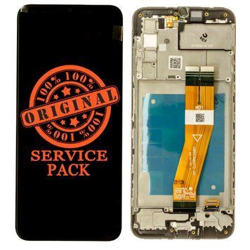 Дисплей Samsung A037G Galaxy A03s сервісний з рамкою GH81-21232A 00000000283 фото