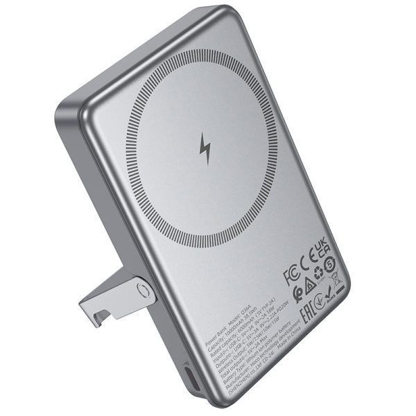 Power Bank Hoco 10000 mAh Q36A Sunlight PD20W power bank magnetic suction+holde 00000007554 фото